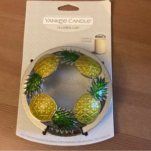 Pineapple Yankee candle topper